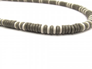 Heren ketting grey metali