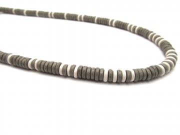 Heren ketting grey metali