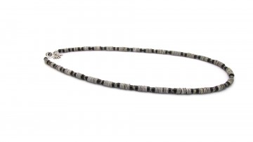 kinder  ketting grijze schelp