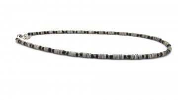 Just like dad ketting grijze schelp