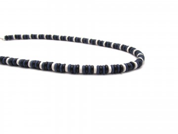 Heren ketting jeansblue