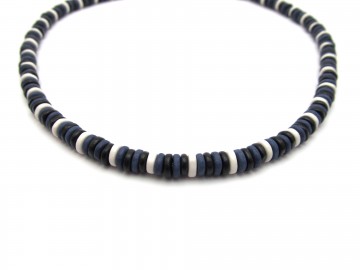 Heren ketting jeansblue