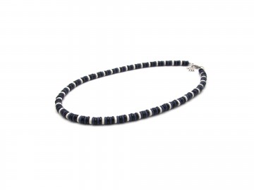 Heren ketting jeansblue