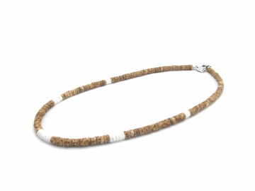 Heren ketting mocca 8