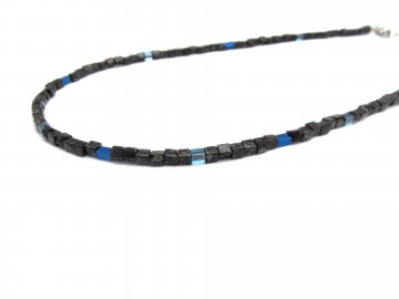 Heren ketting picasso black