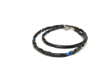 Heren ketting picasso black
