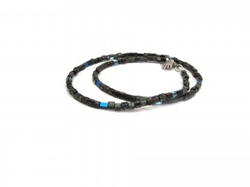 Heren ketting picasso black