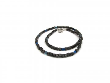 Heren ketting picasso black