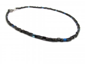 Heren ketting picasso black