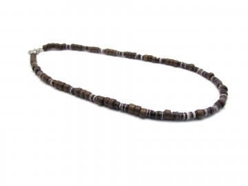 Heren ketting woody purple