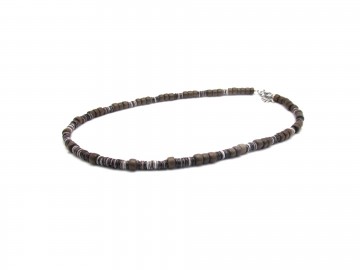 Heren ketting woody purple