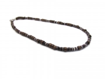 Heren ketting woody purple