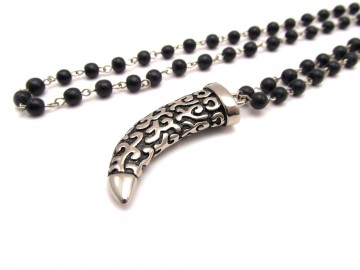 Herenketting rvs tand