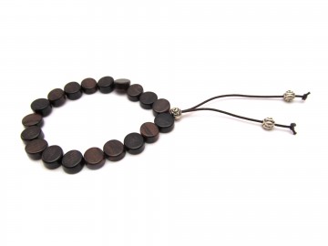 Houten armband ebony