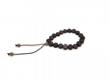 Houten armband ebony