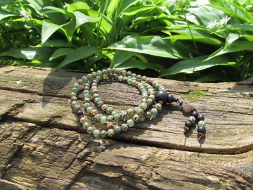 Mala groene tibetaanse dzi