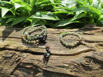 Mala groene tibetaanse dzi