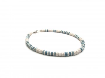 Jongensketting blue white