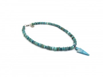 Jongens Ketting Arrow Turquoise Sea