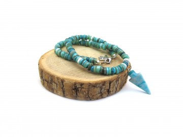 Ketting Arrow Turquoise Sea