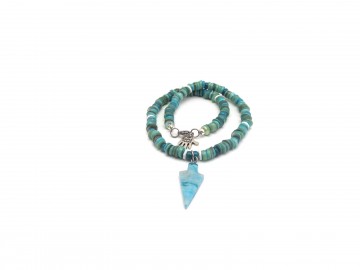 Ketting Arrow Turquoise Sea