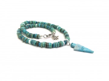 Ketting Arrow Turquoise SeaKetting Arrow Turquoise Sea