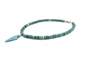 Ketting Arrow Turquoise Sea