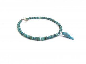 Jongens Ketting Arrow Turquoise Sea