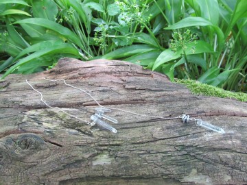 Ketting bergquartz bosfoto