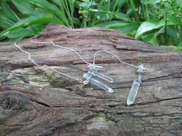 Ketting bergquartz bosfoto