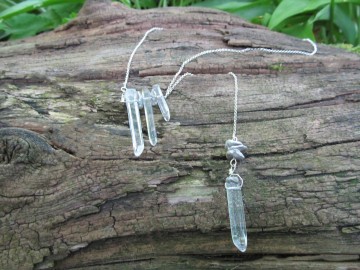 Ketting bergquartz bosfoto