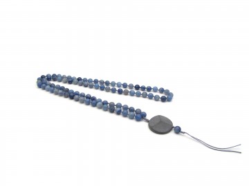 Ketting blauwe quartz