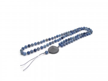 Ketting blauwe quartz