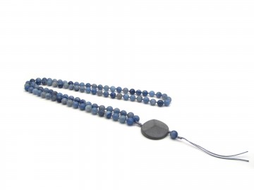Ketting blauwe quartz