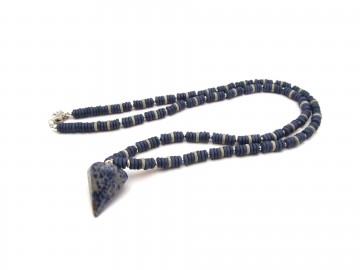 Ketting blue vein quartz