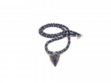 Ketting blue vein quartz