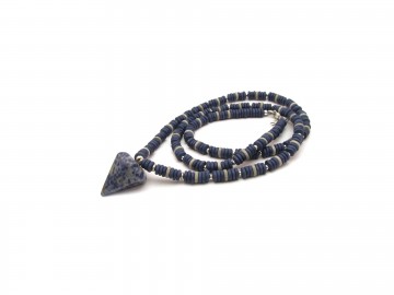 Ketting blue vein quartz