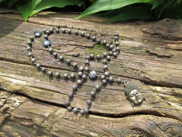 Ketting boeddha brons