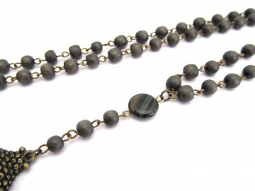 Ketting boeddha brons