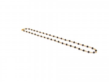Ketting edelsteen zwarte spinel