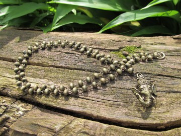 Ketting ganesha brons