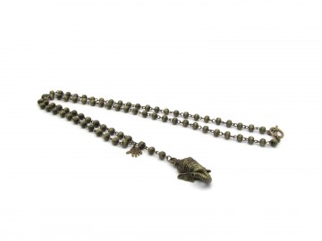 Ketting ganesha brons