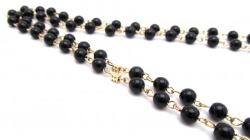 Ketting ganesha onyx