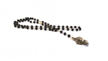 Ketting ganesha onyx