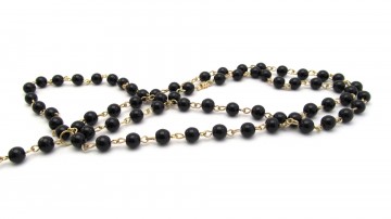 Ketting ganesha onyx