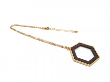 Ketting geometric bruin