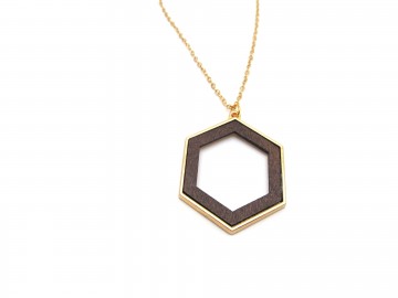 Ketting geometric bruin