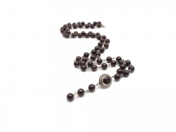 Ketting granaat edelsteen