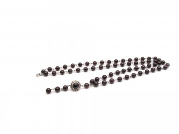 Ketting granaat edelsteen
