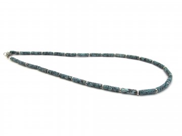 Ketting greenstone Edelsteen